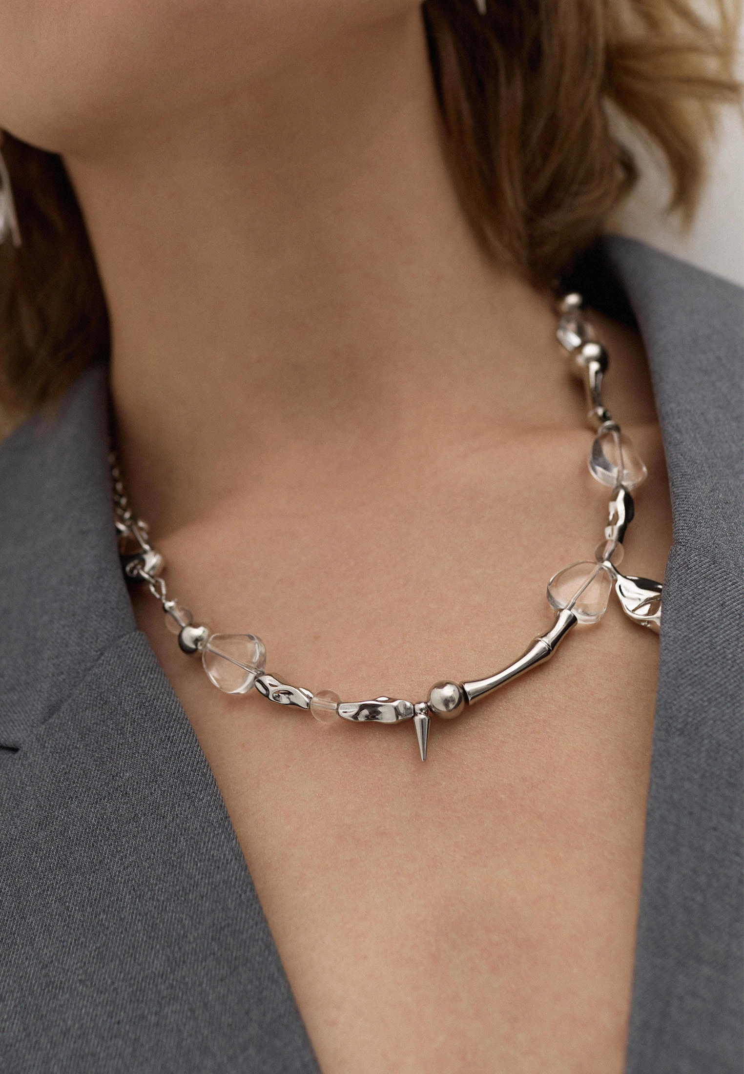 MOMENTS BEADS Колье "Carabin", арт. Choker0109-27