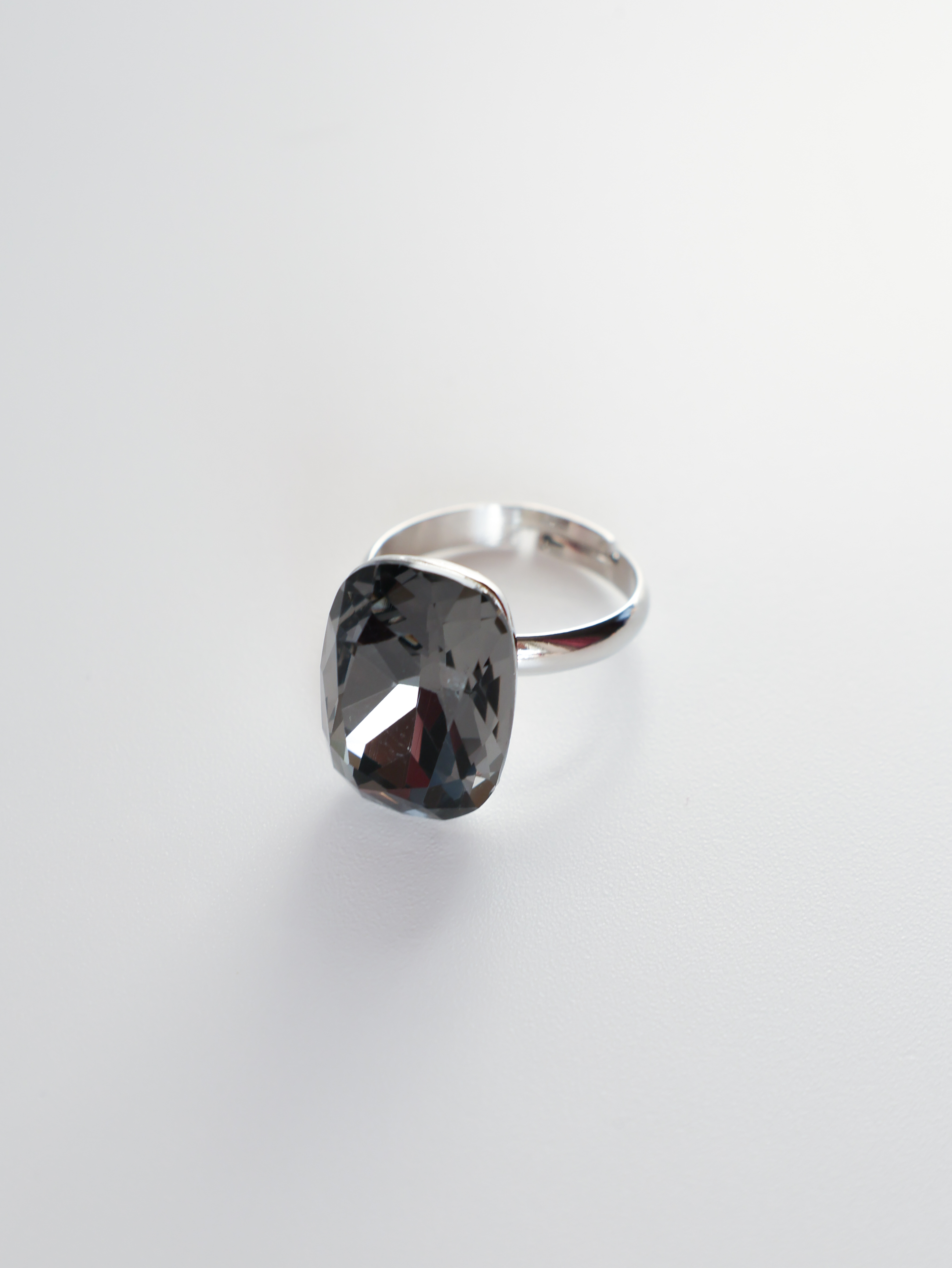 Level K Кольцо прямоугольник кристалл, арт. RING139
