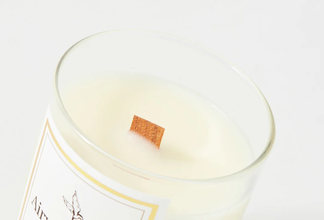 AIRY CANDLES Свеча ароматическая с деревянным фитилем, арт. Rosso300