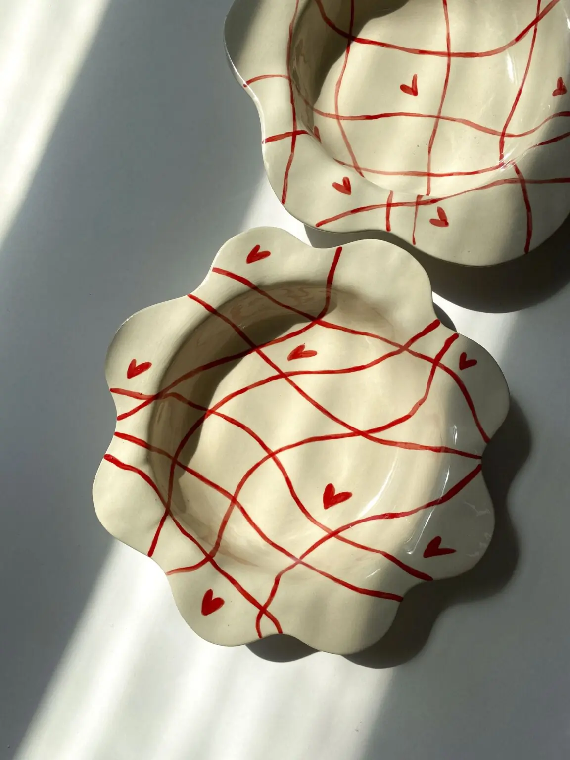 Moroz ceramics Тарелка фигурная «Сердце», арт. M1BHK246MZ
