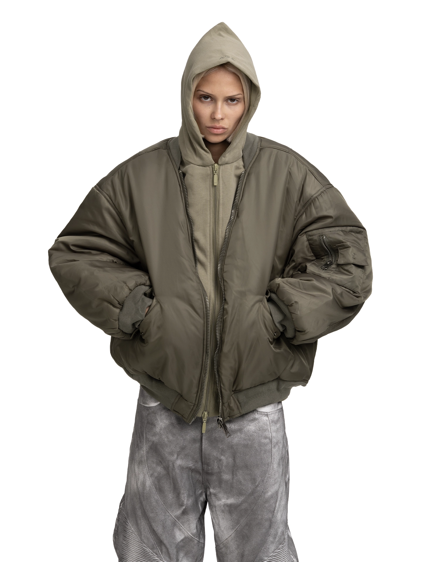 ABC HOODED BOMBER, арт. 00-288