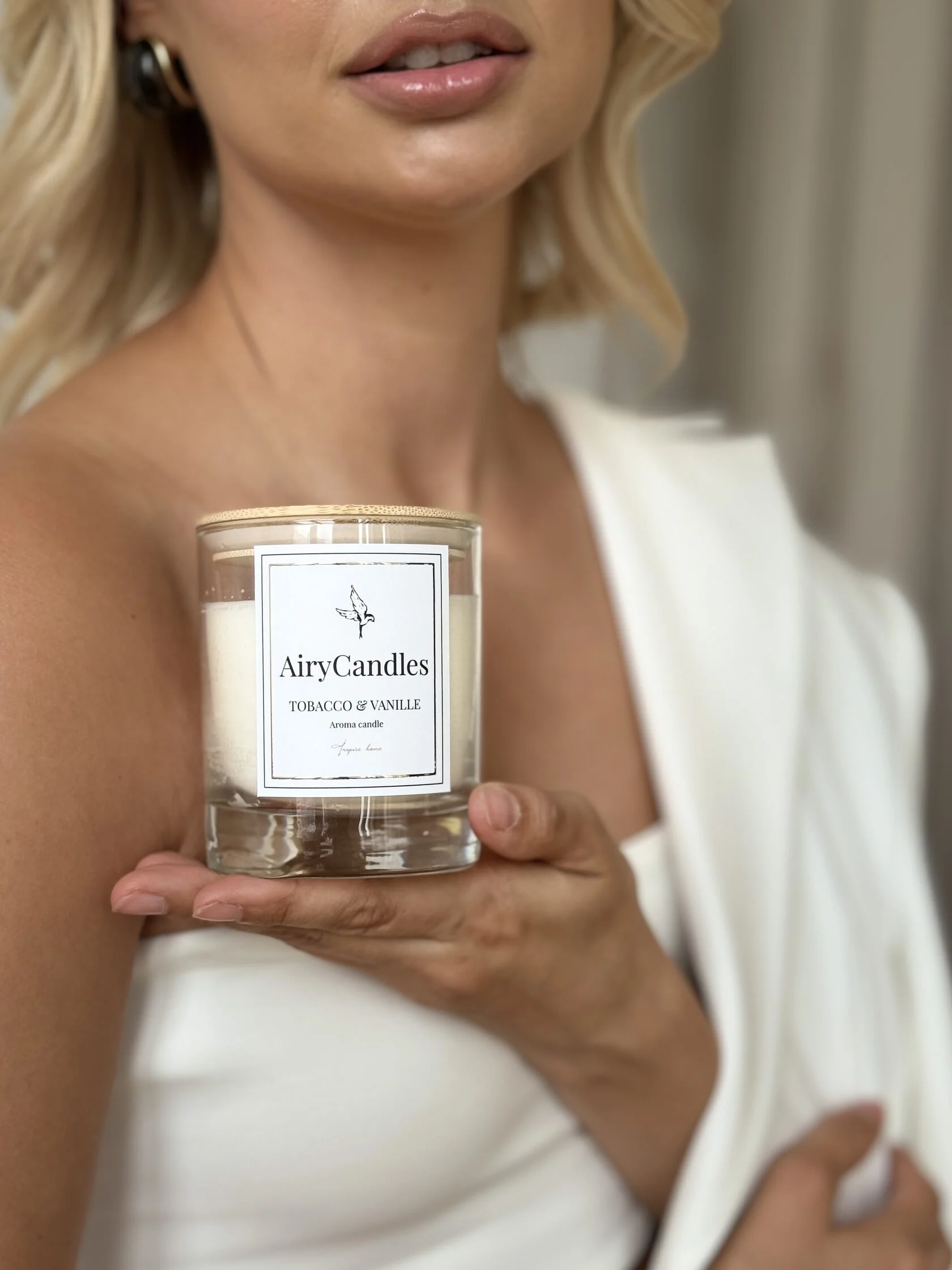 AIRY CANDLES Свеча ароматическая, арт. Tobacco330
