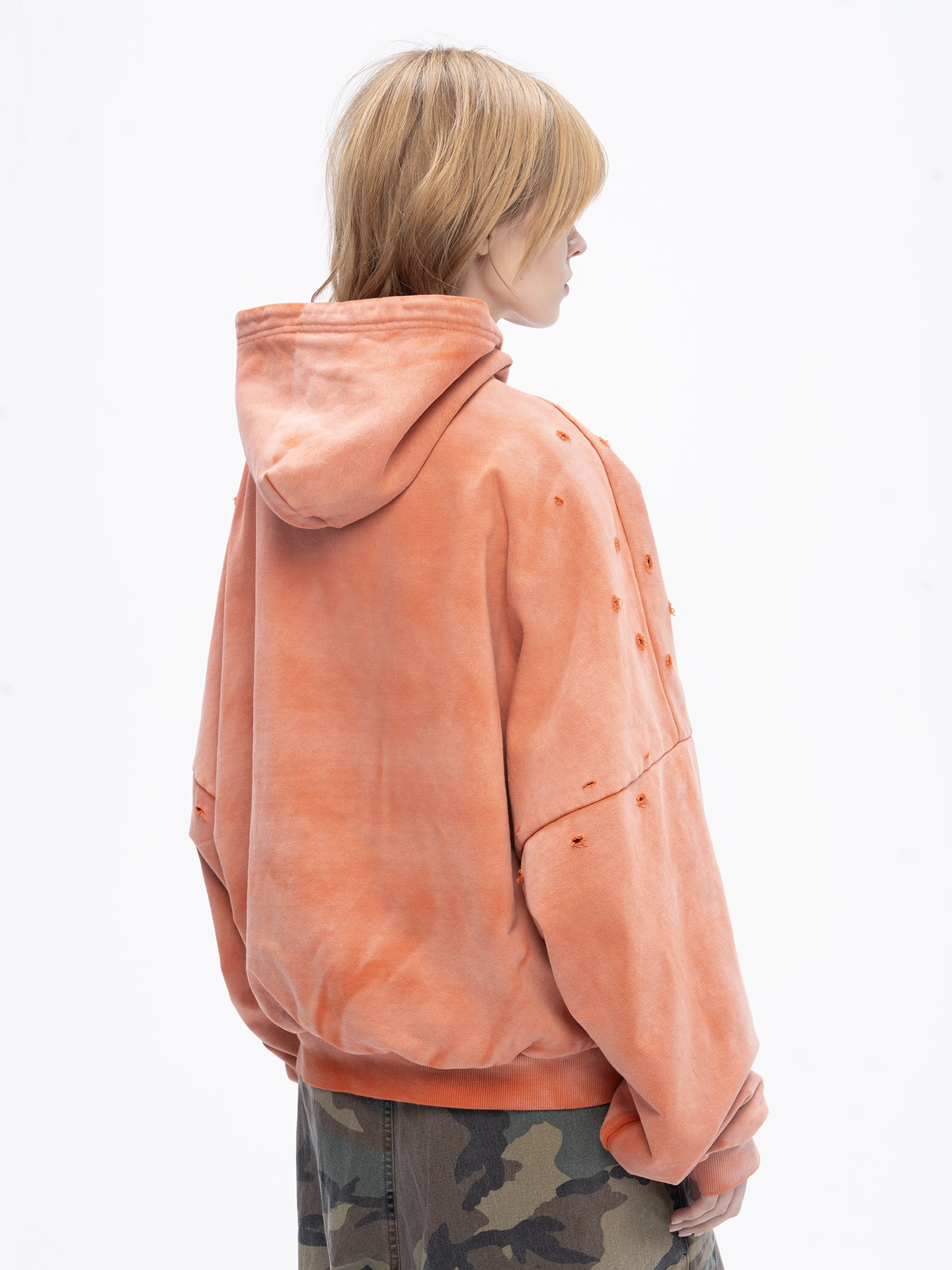 ABC DOUBLE SKIN HOODIE ЯRD (ORANGE) - ДВУХСЛОЙНОЕ ХУДИ ЯRD, арт. 00-444