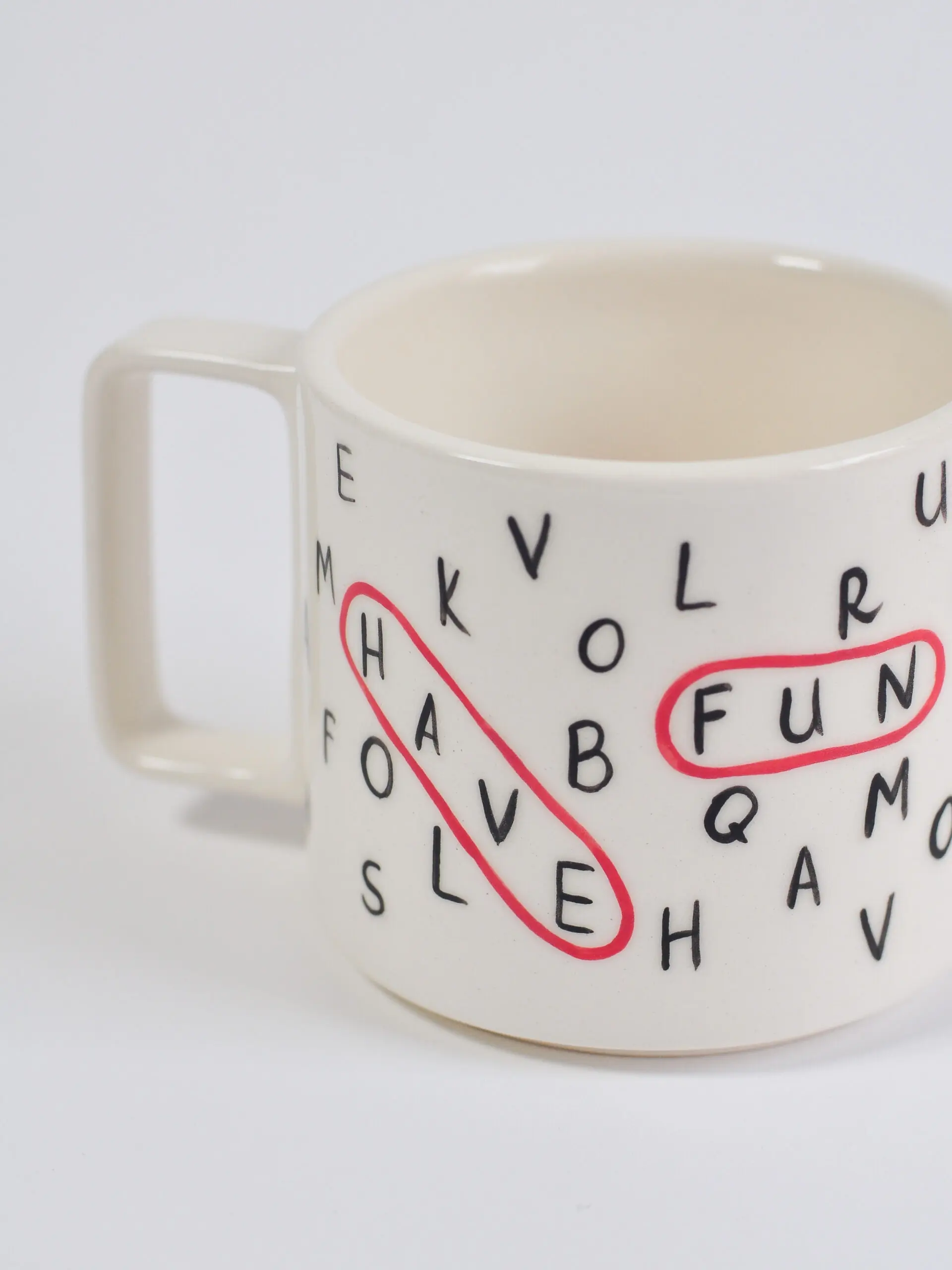 Moroz ceramics Чашка «Алфавит.Have Fun», арт. A1H1LF246MZ