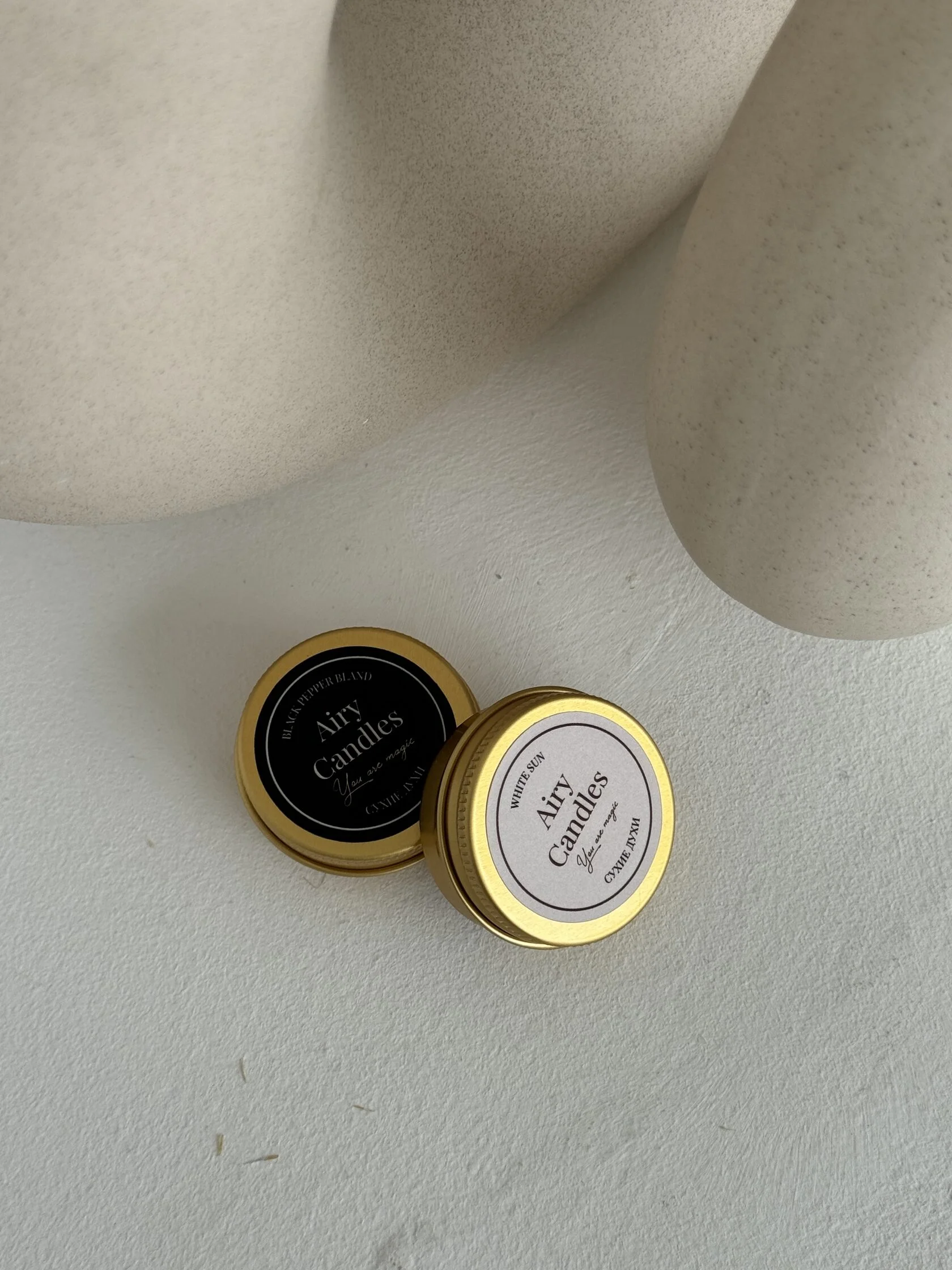 AIRY CANDLES Твердые духи, арт. WhitesunS15