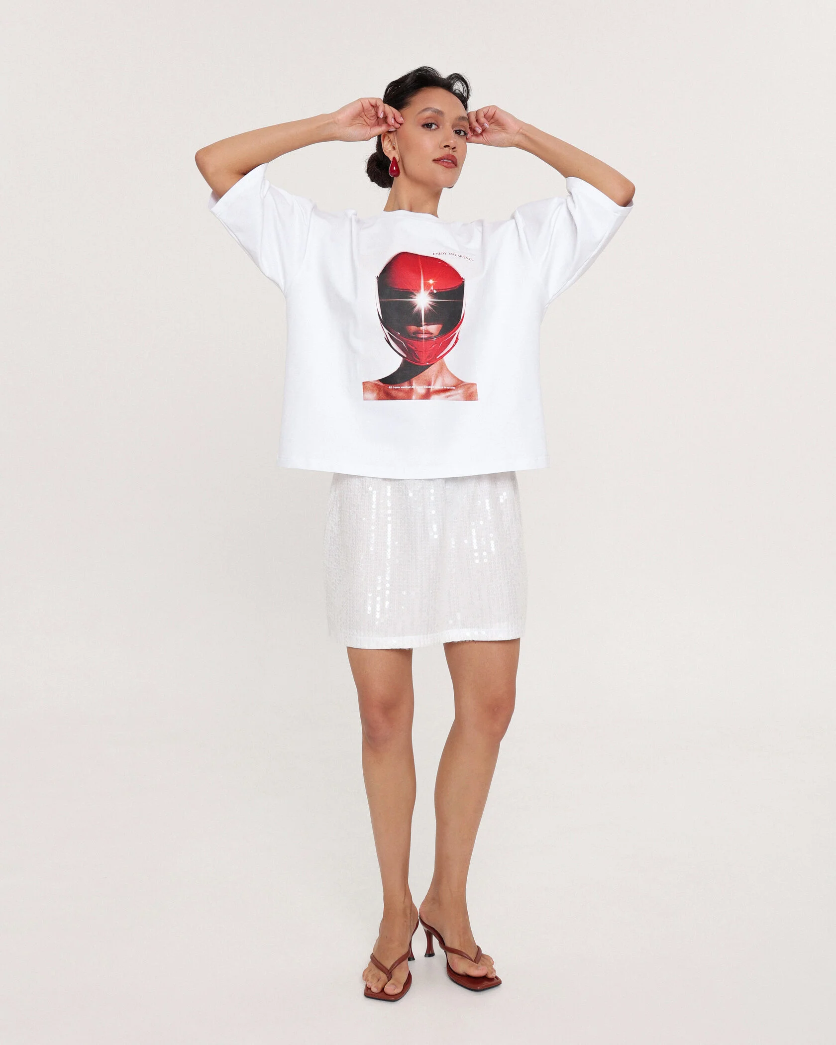 iss.ju Юбка shine white, арт. 70325014151212