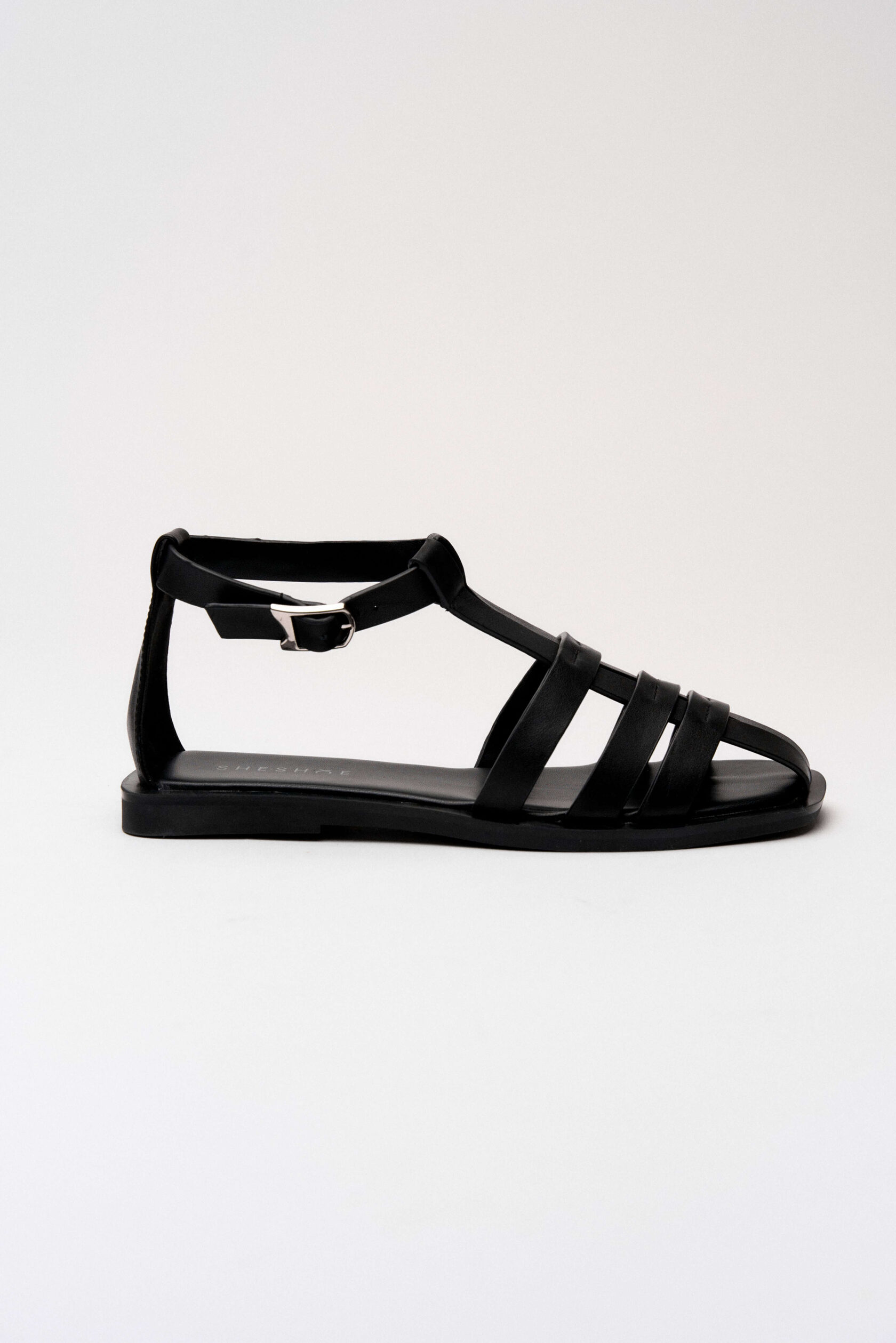 SHESHOE микрофибра Сандалеты жен кожа чер, арт. SH20366-WPU