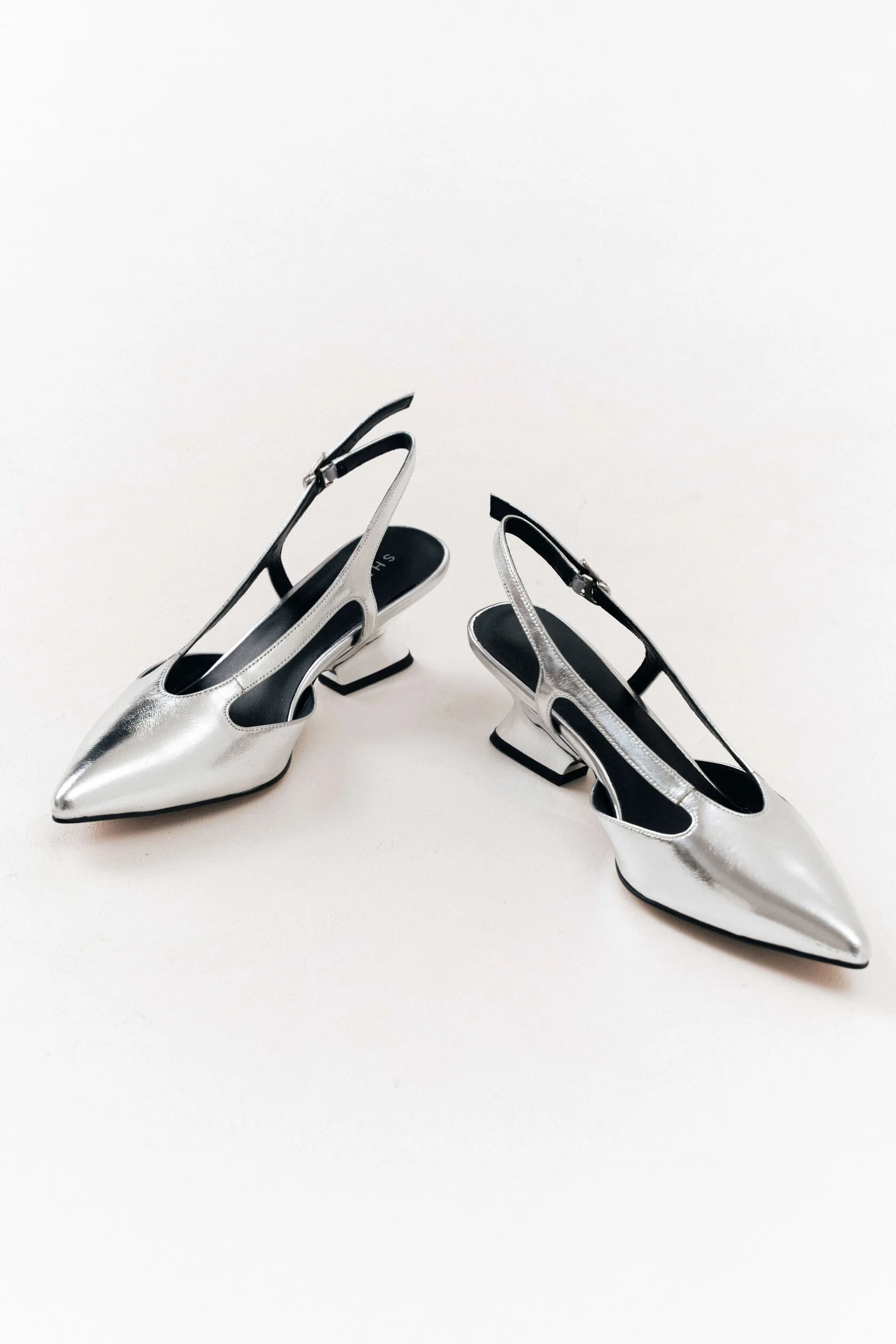 SHESHOE туфли летние, женские, нат.кожа, серебряный, нат.кожа, нат.кожа, резина, арт. S241-OLK-01-X