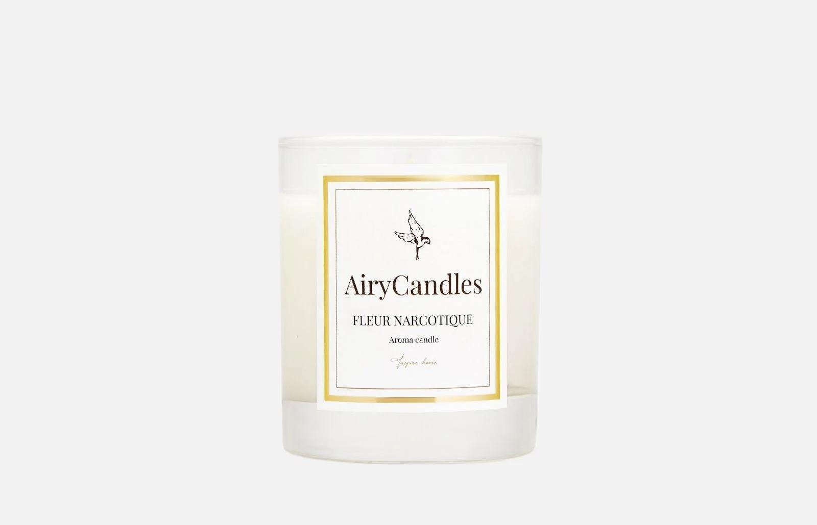 AIRY CANDLES Свеча ароматическая с деревянным фитилем, арт. Fleur190