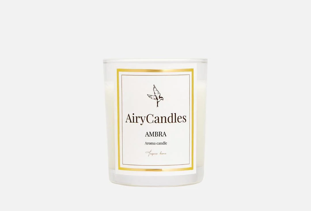 AIRY CANDLES Свеча ароматическая, арт. Ambra330