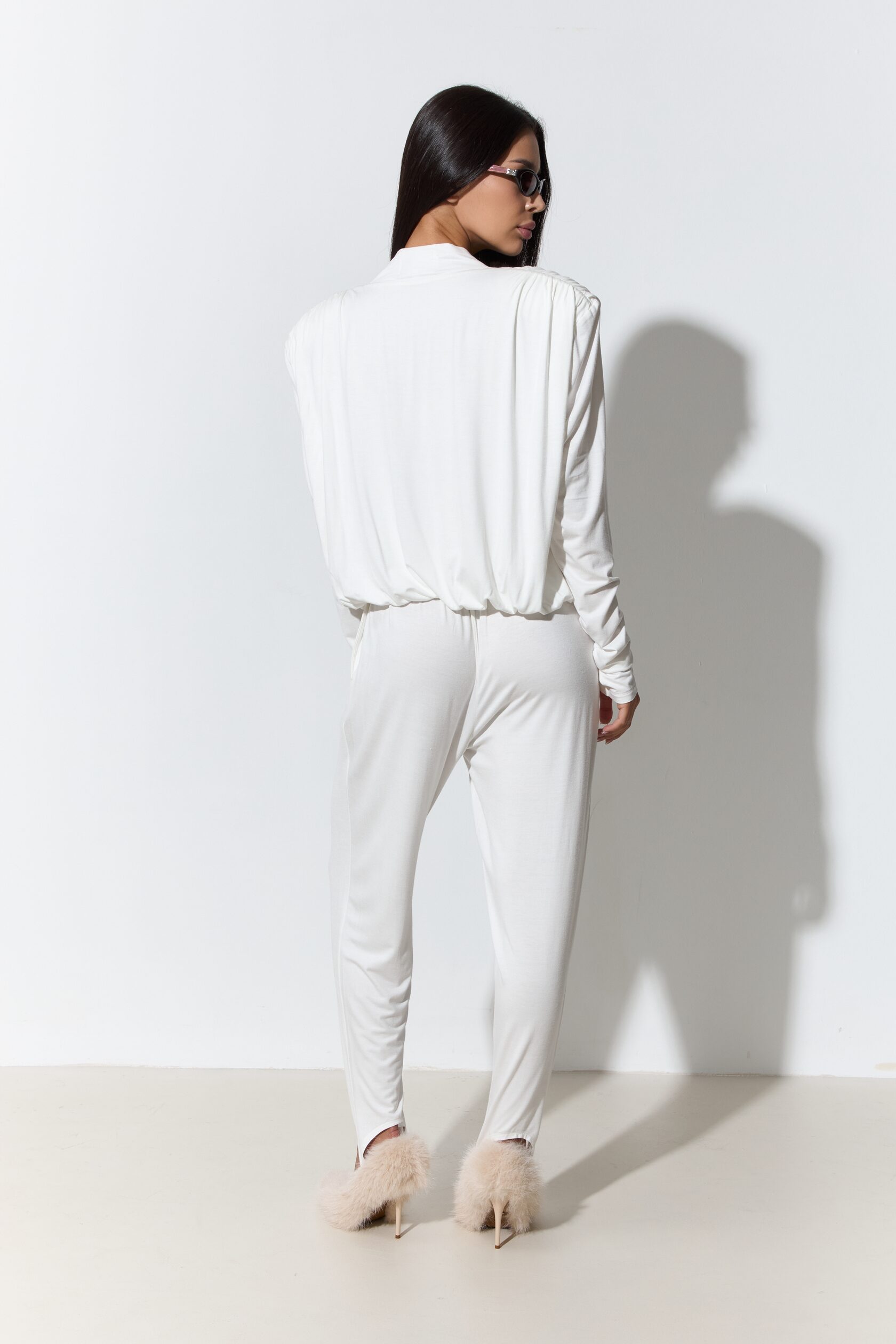 ELASTIC БРЮКИ СО ШТРИПКОЙ ТРИКОТАЖНЫЕ, арт. ELA.BRTR1.SS26
