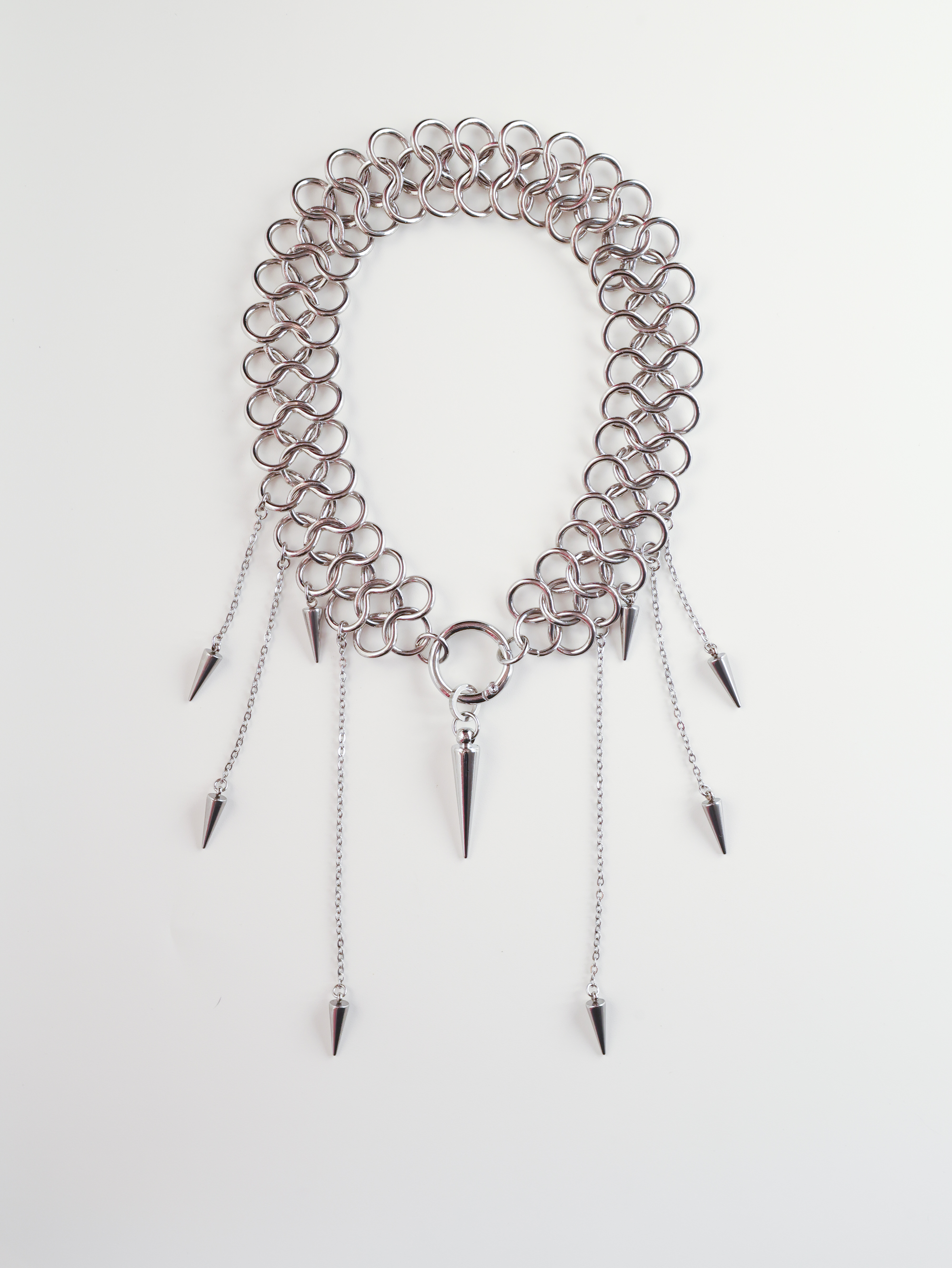 Level K Цепь-чокер с пиками, арт. NE404