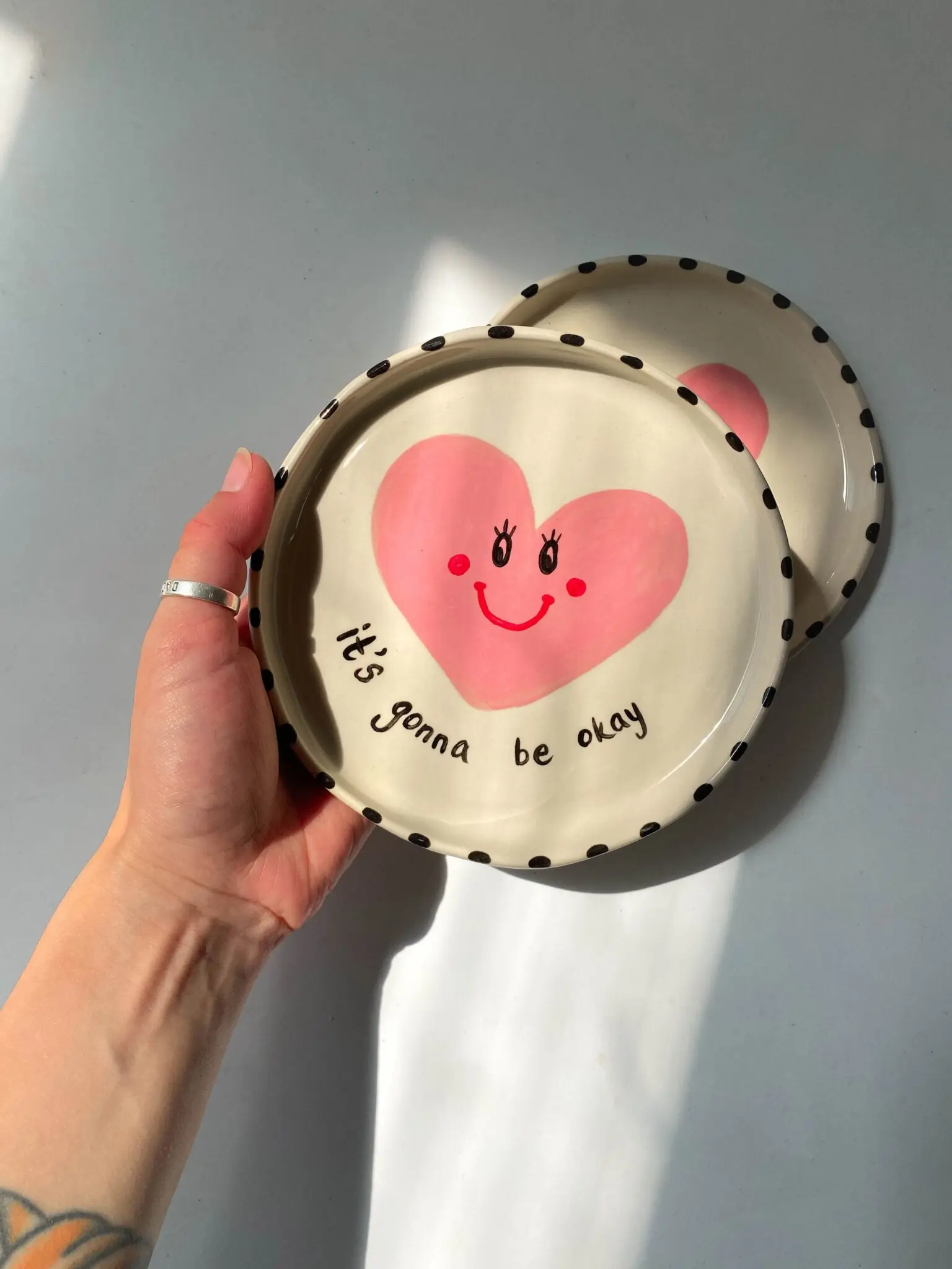 Moroz ceramics Тарелочка «It’s gonna be okay», арт. T3MK167MZ