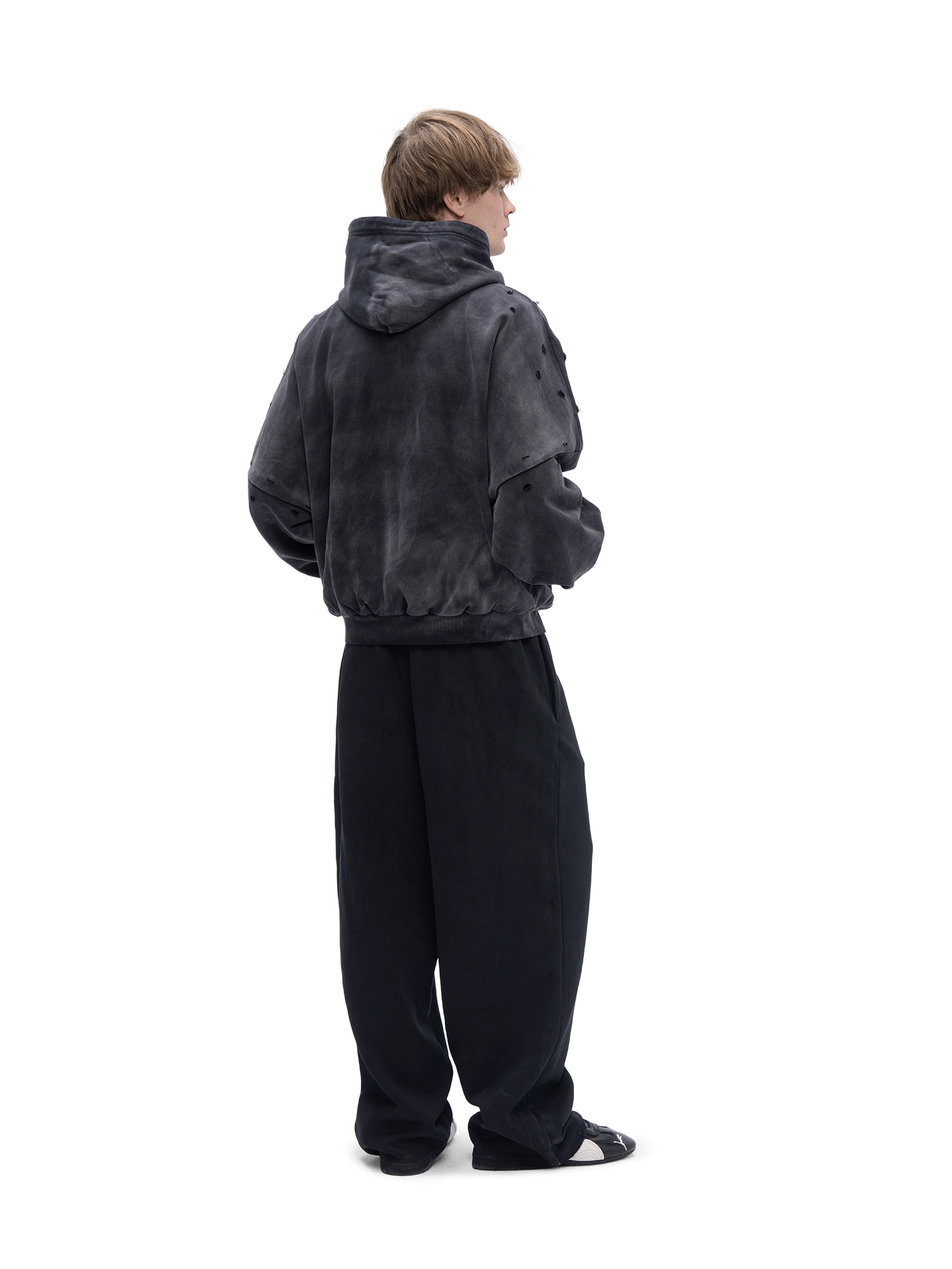 ABC DOUBLE SKIN HOODIE ЯRD (OIL) - ДВУХСЛОЙНОЕ ХУДИ ЯRD, арт. 00-439