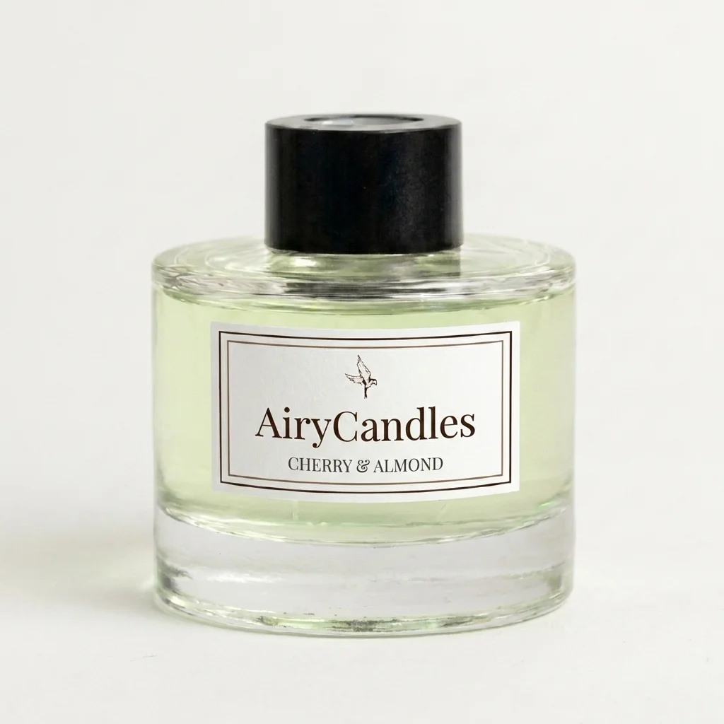 AIRY CANDLES Ароматический диффузор с палочками из микрофибры, арт. CherryD140