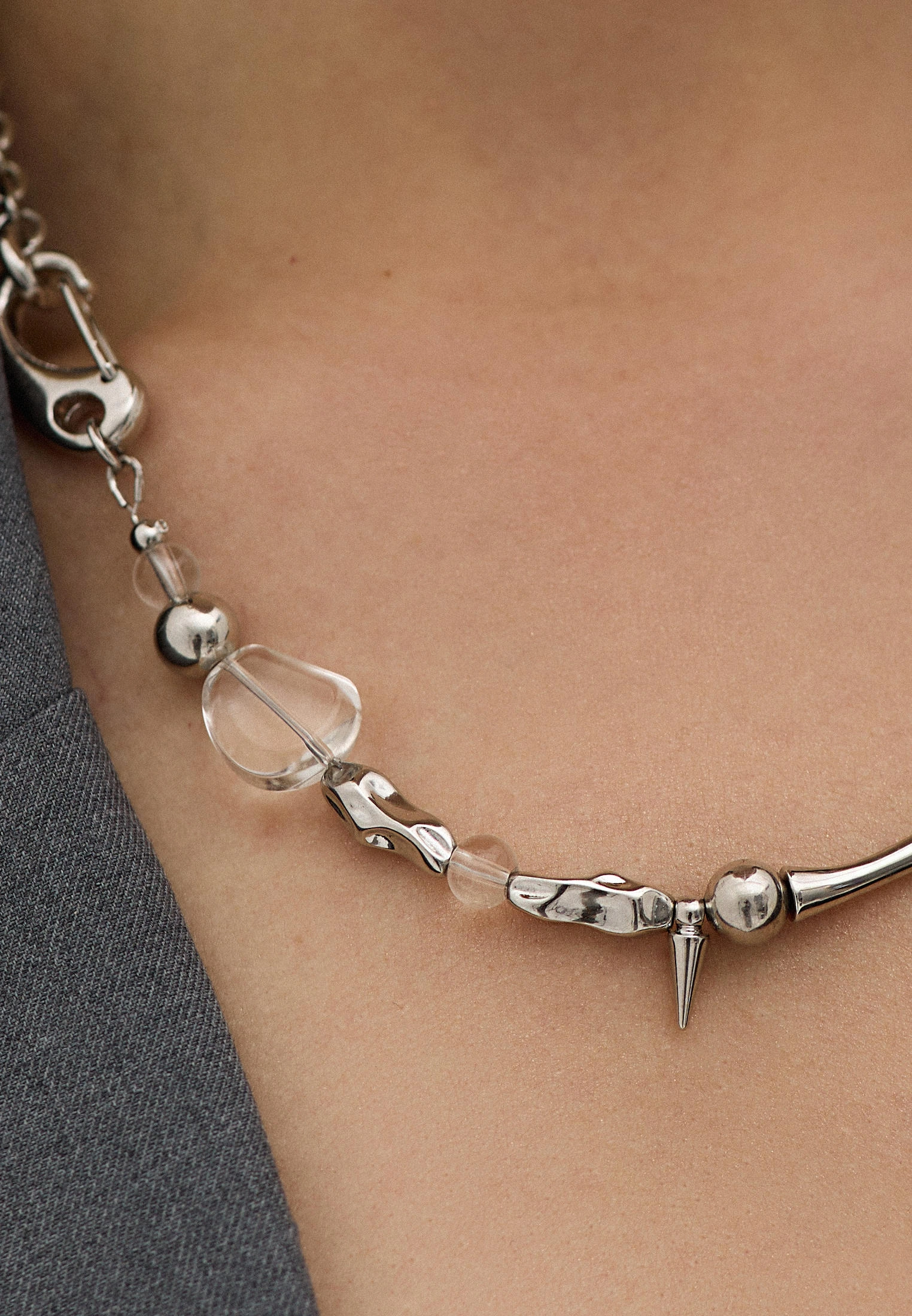 MOMENTS BEADS Колье "Carabin", арт. Choker0109-27