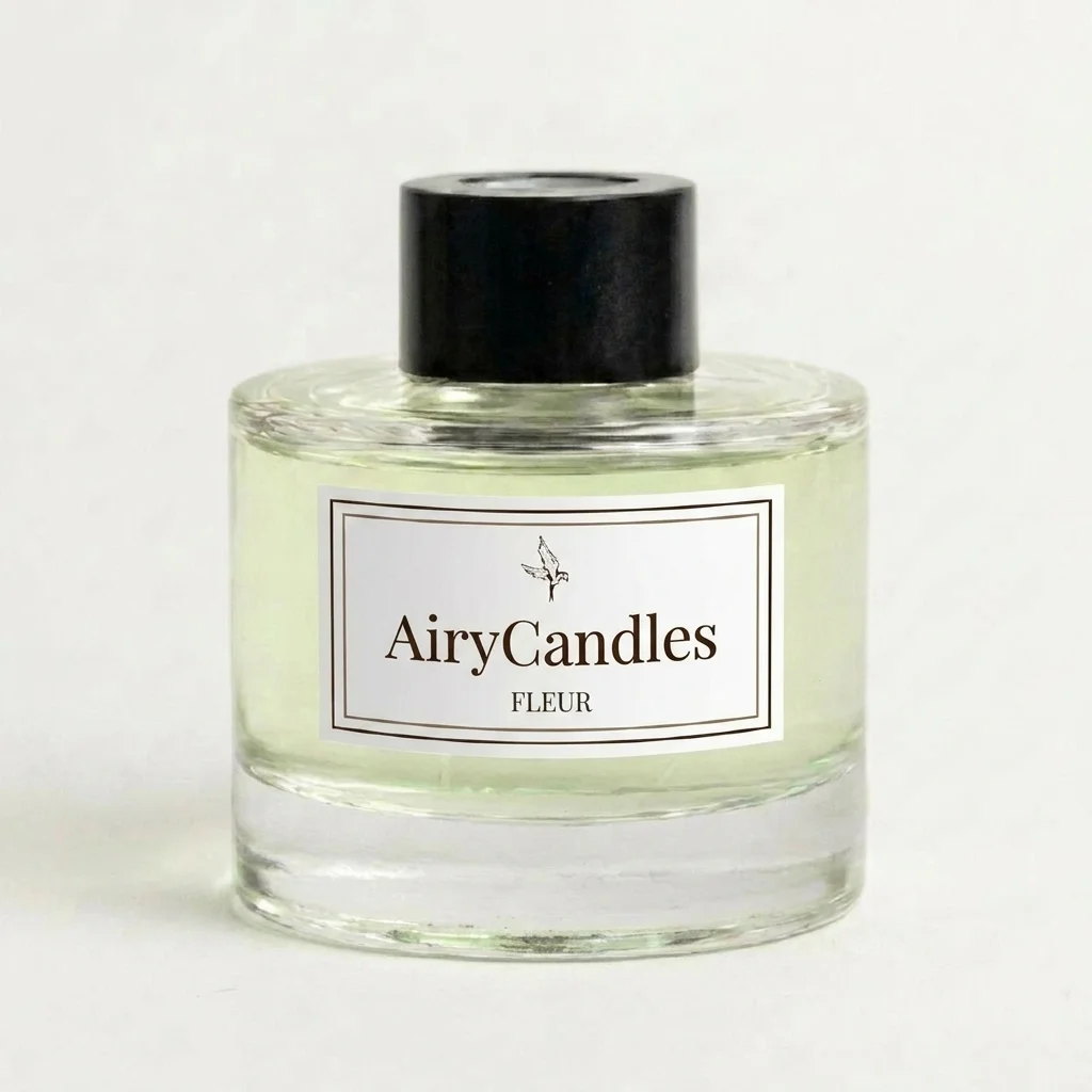 AIRY CANDLES Ароматический диффузор с палочками из микрофибры, арт. FleurD100