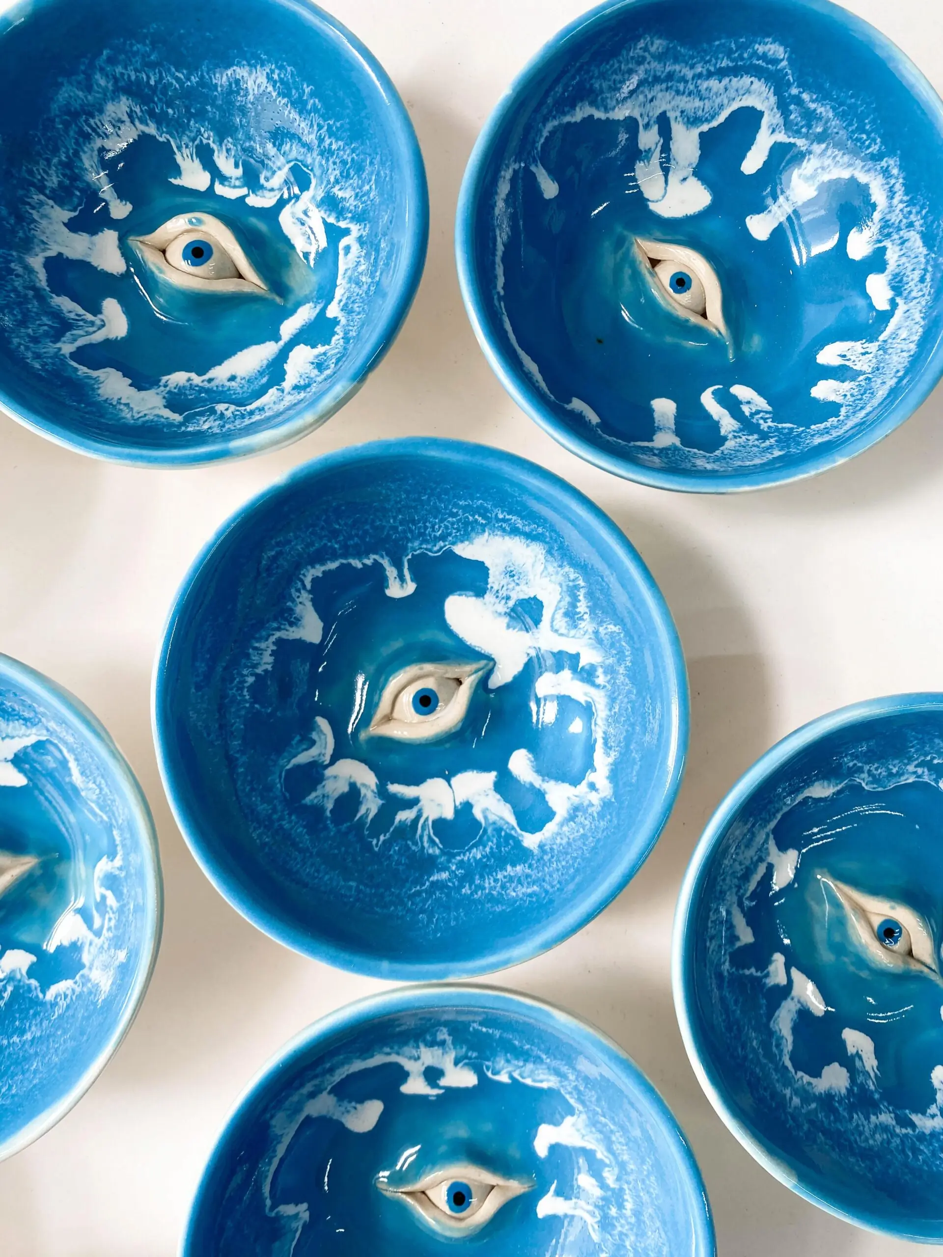 Moroz ceramics Цветная мисочка «Глаз», арт. M1E246MZ