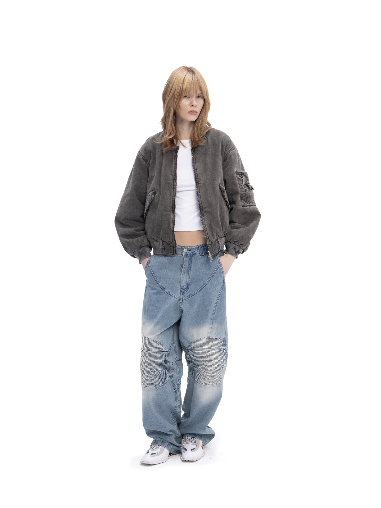 ABC DOUBLE-SIDED BOMBER (BROWN) - ДВУХСТОРОННИЙ БОМБЕР, арт. 00-404