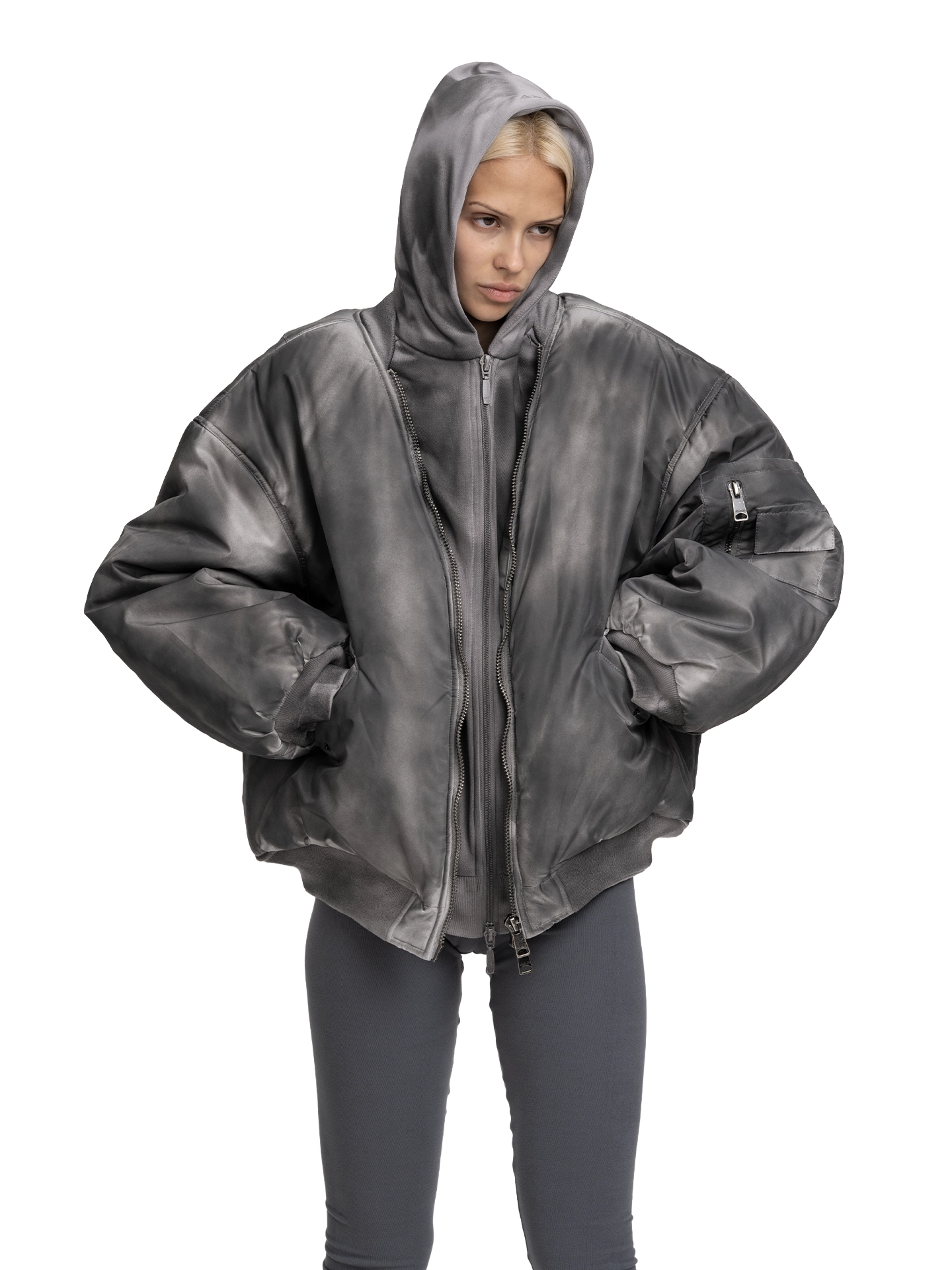 ABC HOODED BOMBER, арт. 00-283