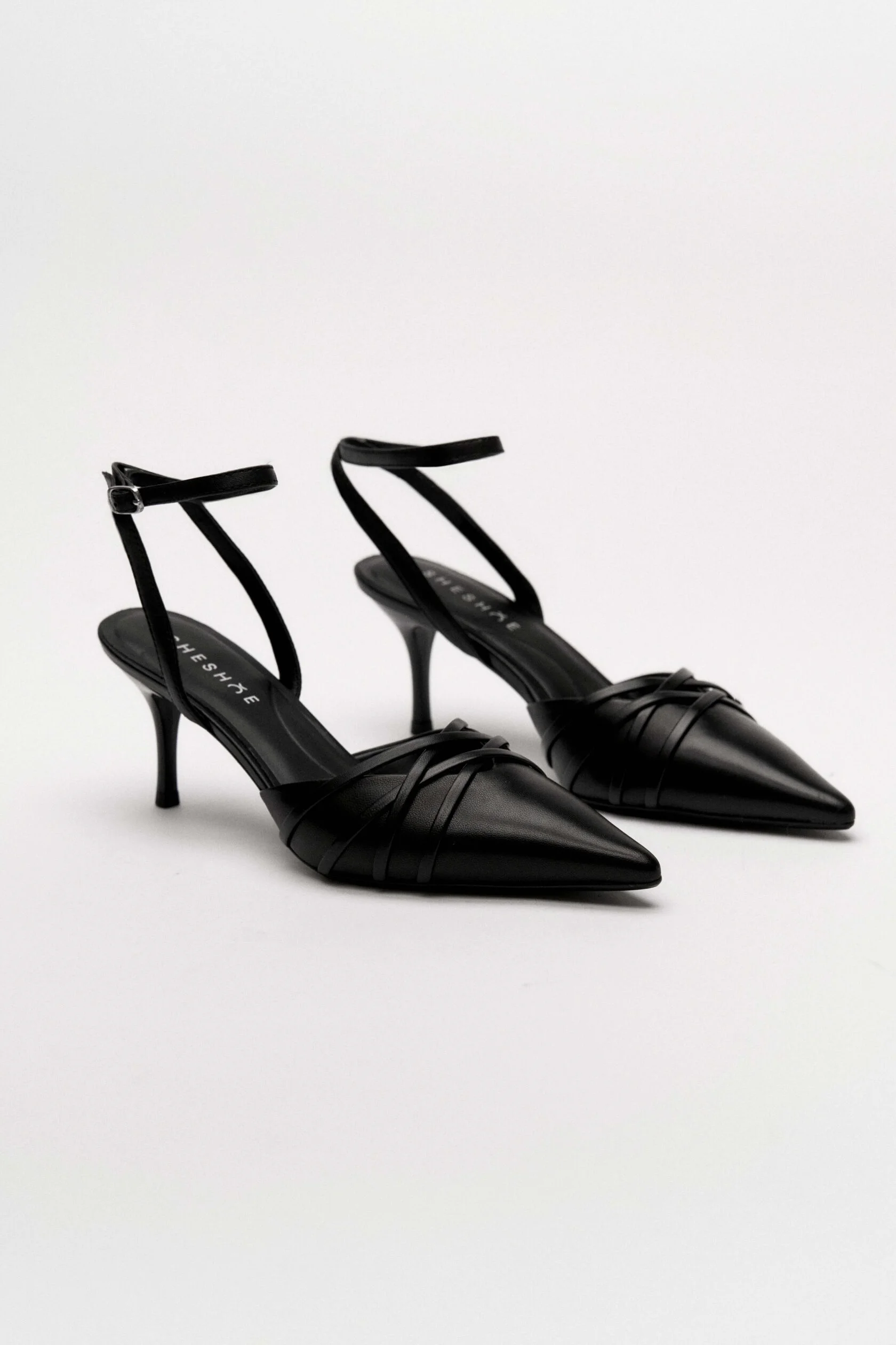 SHESHOE нат.кожа Туфли открытые жен кожа чер, арт. SH20823-WL