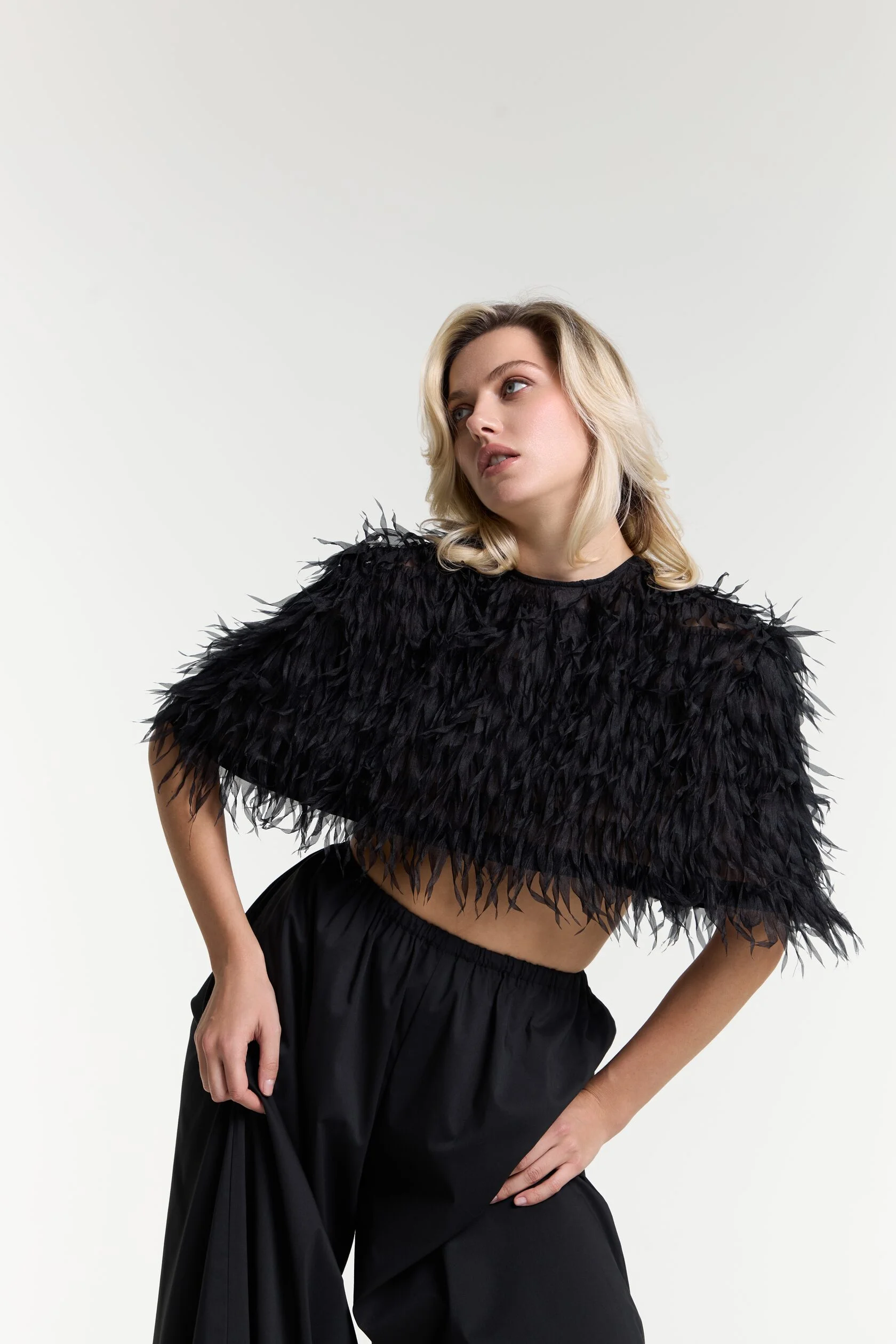 Gogol Блуза кейп FW25, арт. GSH76