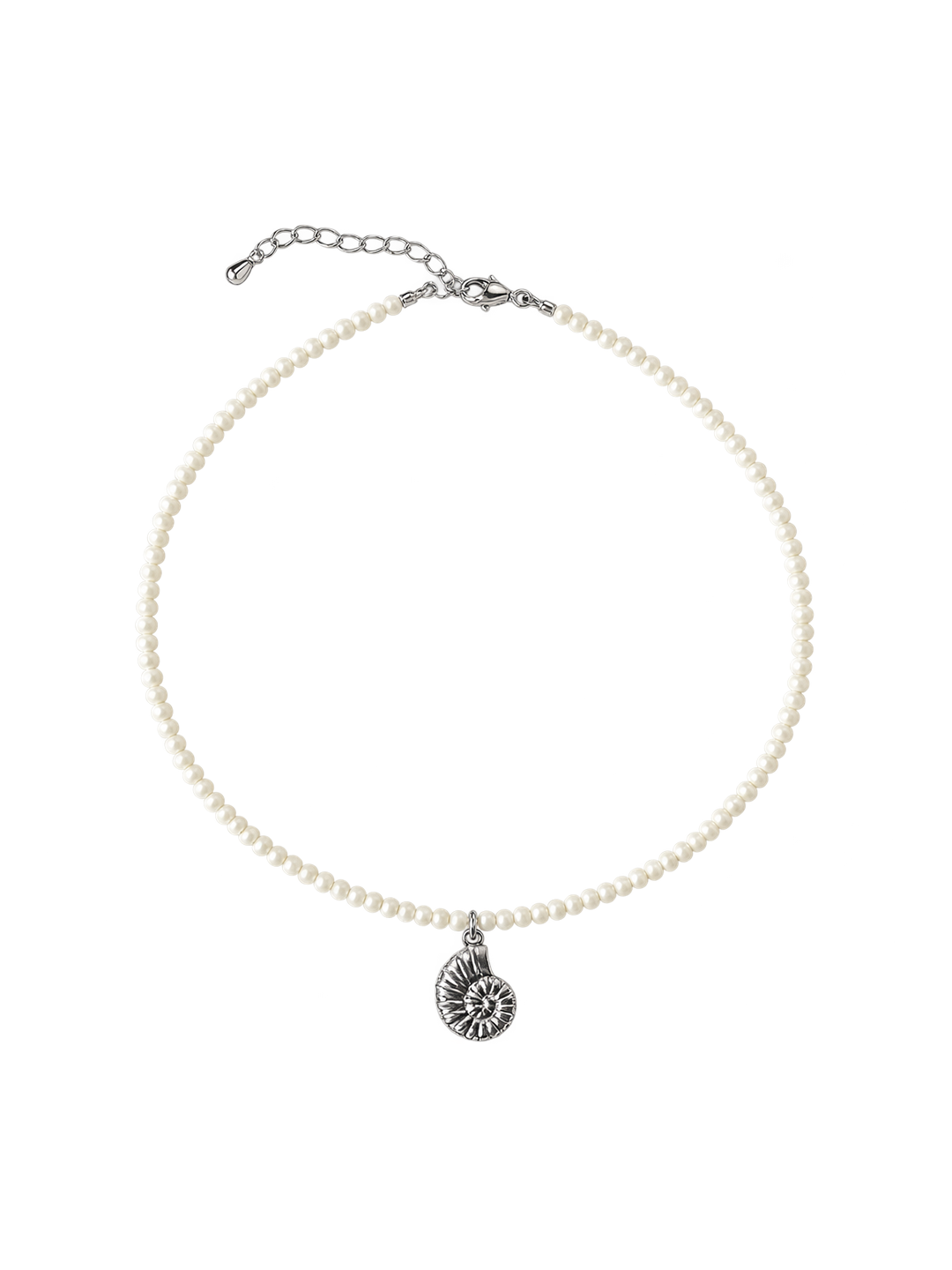 MOMENTS BEADS Колье из перламутра с подвесом "Ракушка", арт. Choker0109-53