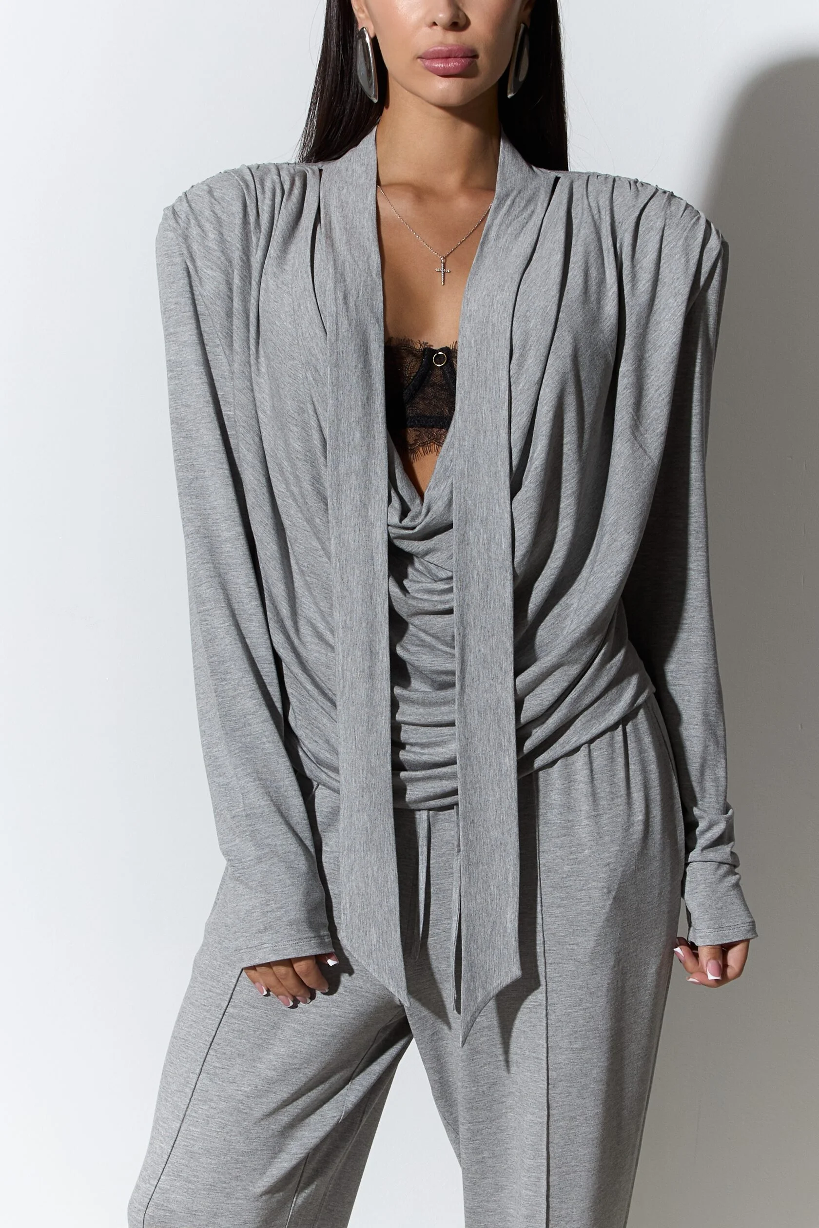 ELASTIC БЛУЗА ТРИКОТАЖНАЯ, арт. ELA.BLU.SS26