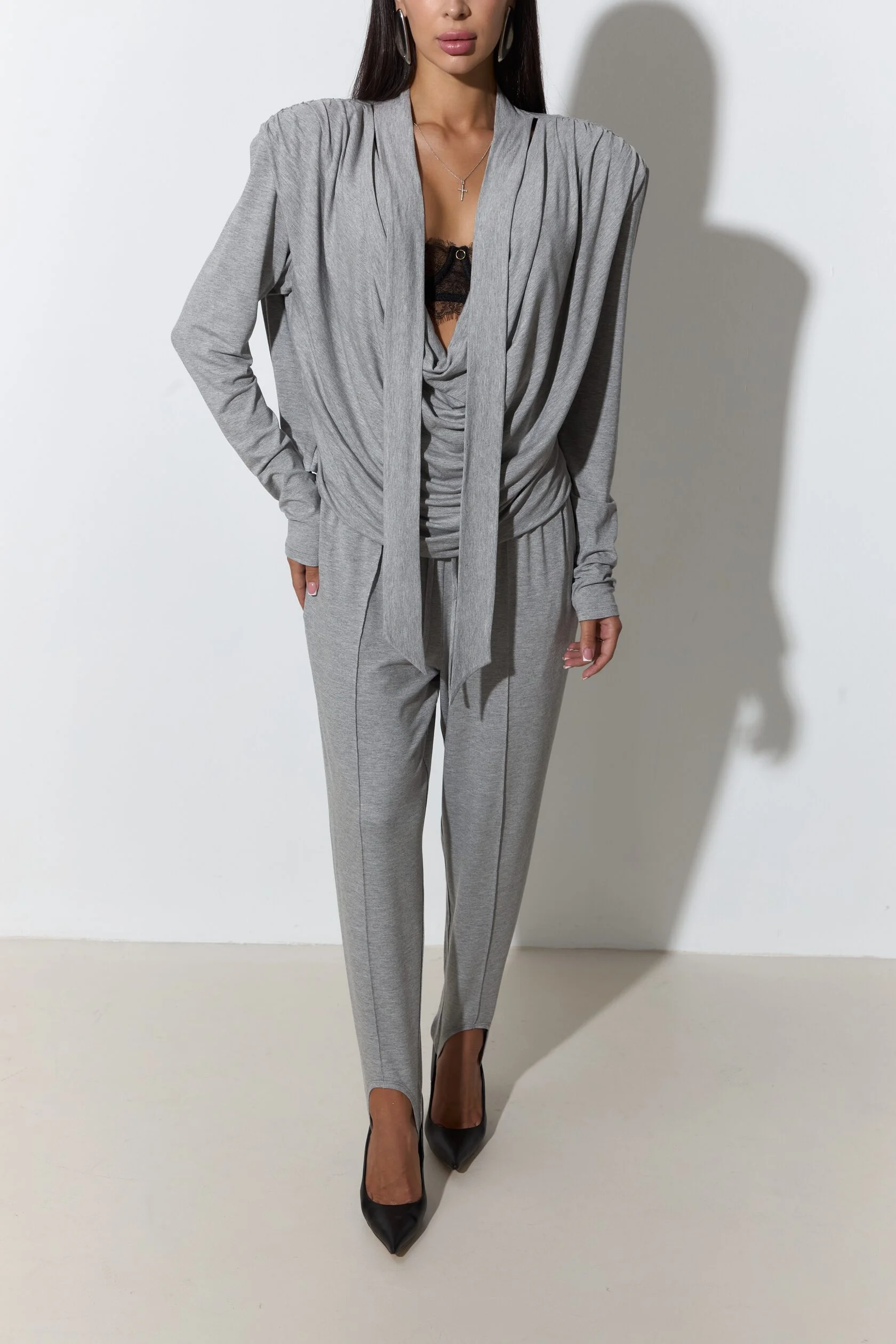 ELASTIC БЛУЗА ТРИКОТАЖНАЯ, арт. ELA.BLU.SS26