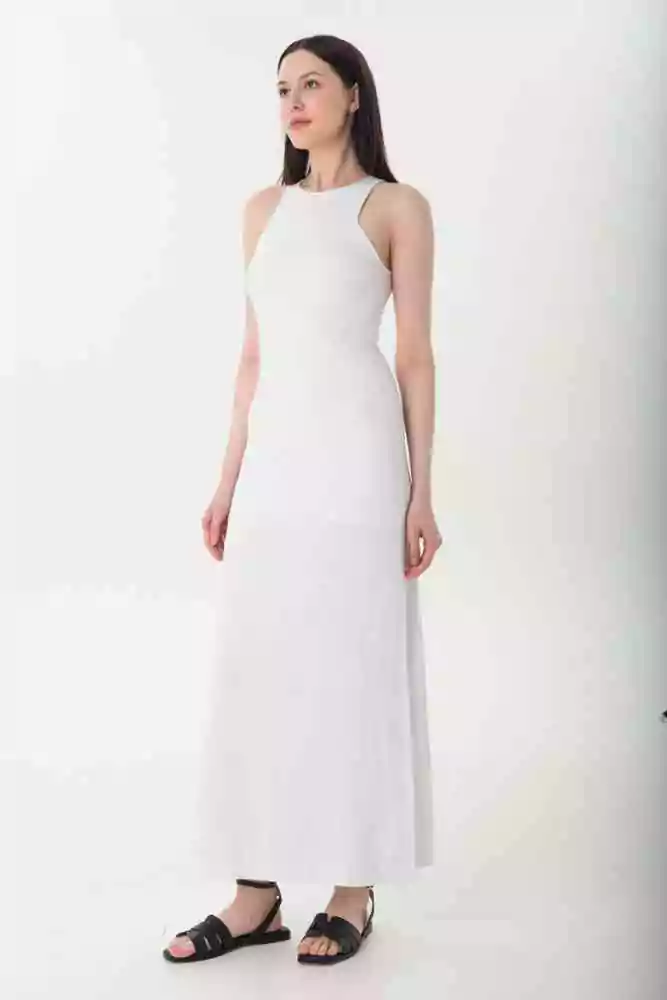 ANNBRANND Платье с фигурным вырезом из итальянского трикотажа, арт. SS2339