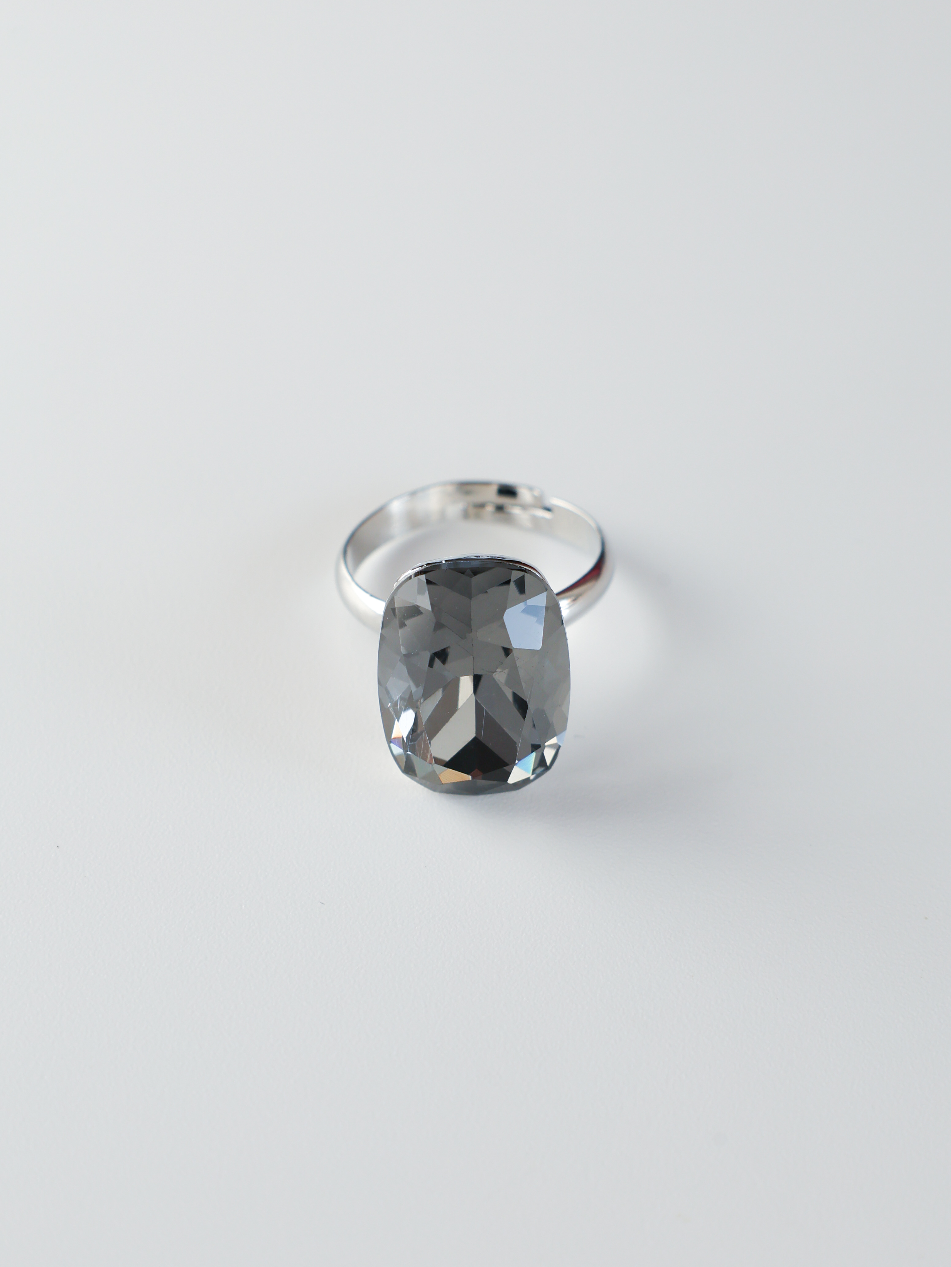 Level K Кольцо прямоугольник кристалл, арт. RING139